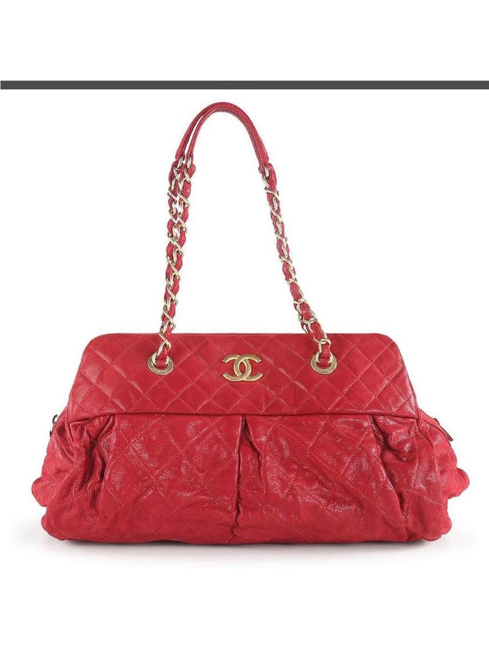 Authentic Chanel Matelasse shoulder bag